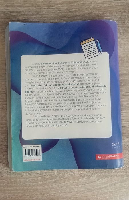 Culegere matematica pentru clasa a 8-a