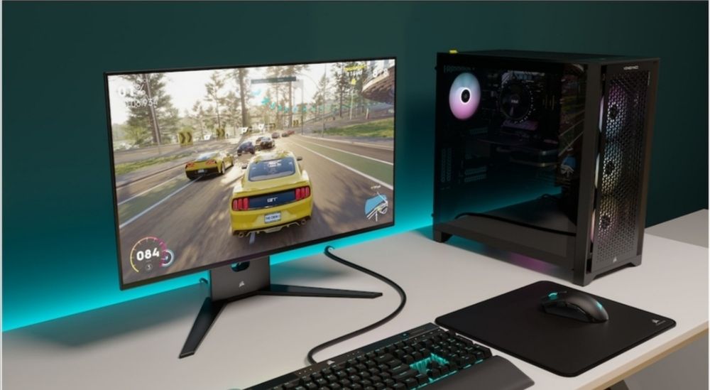 Monitor gaming corsair XENEON 27QHD240 27" OLED 240HZ amdfreesync, nvidia g-sync
