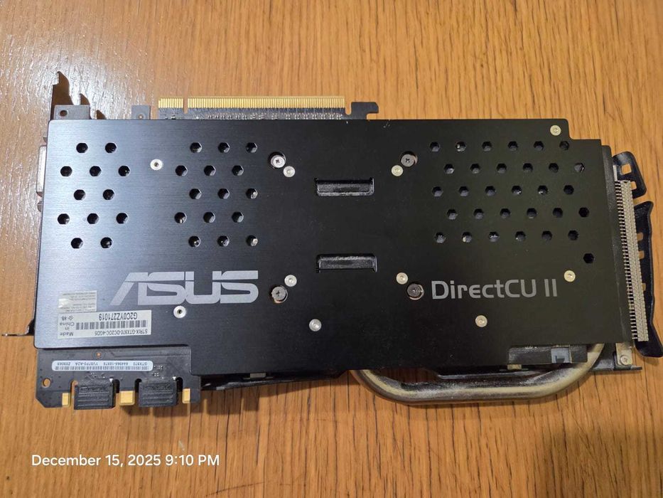 Видео карта Asus Strix GTX 970 4GB