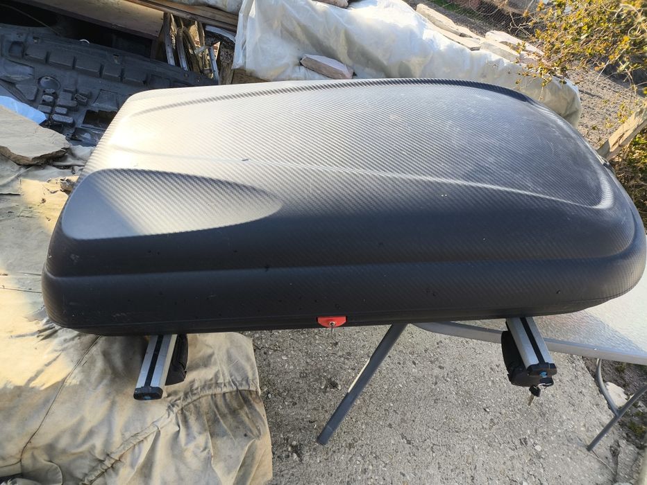 Куфар покрив за  автомобил с комплект напречни релси