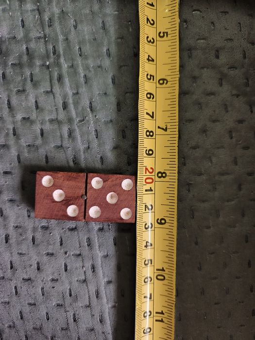 Домино,уникално, единствено, ръчно изработено, двойна деветка