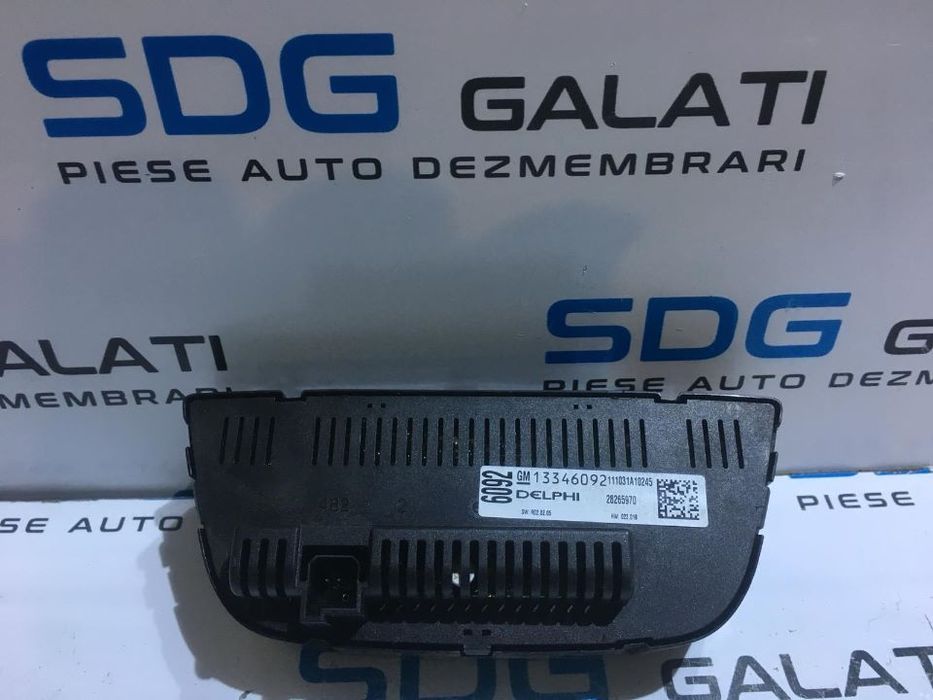 Climatronic / Panou / Consola AC Opel Astra J 2009 - 2015 Cod Piesa : 13346092