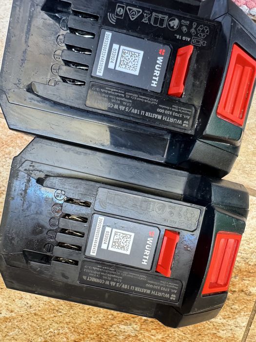 baterii wurth 18v-5ah