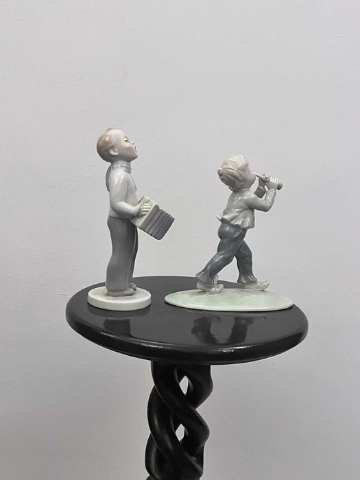 Set statuete bibelouri germane MO Metzler & Ortloff bibelou portelan