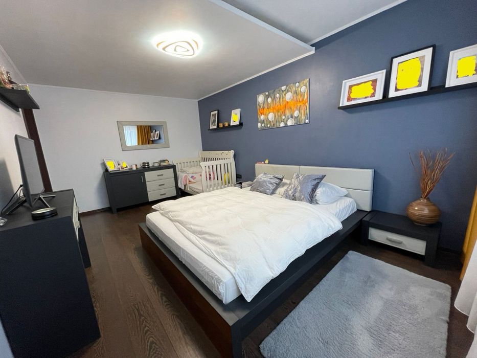 Apartament 4 camere; 3 dormitoare, 2 bai, etaj 6/10