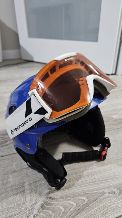 Casca ski barbati + ochelari