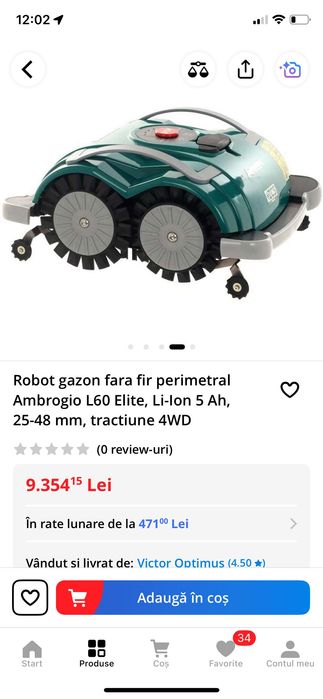 Robot de tuns iarba
