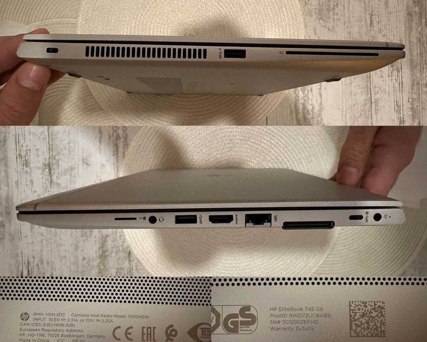 Notebook HP EliteBook 745 G6 diagonală 14" cu Touchscreen