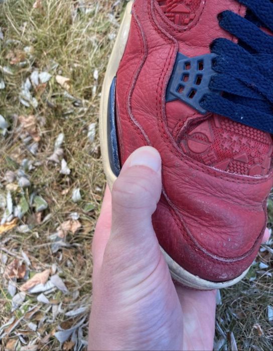 Jordan 4 OG Fiba Fire Gym Red Obsidian Navy