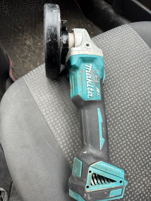 Makita ударен винтоверт, безчетков шлайф, зарядно и батерия 3ah