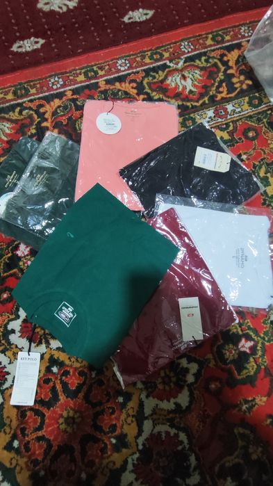 Распродажа турецкой одежды финки футболки. Chegirmalar finka Polo