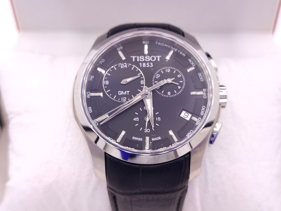 Tissot Couturier GMT T035.439.16.051.00, Garantie 24 luni | #D87590