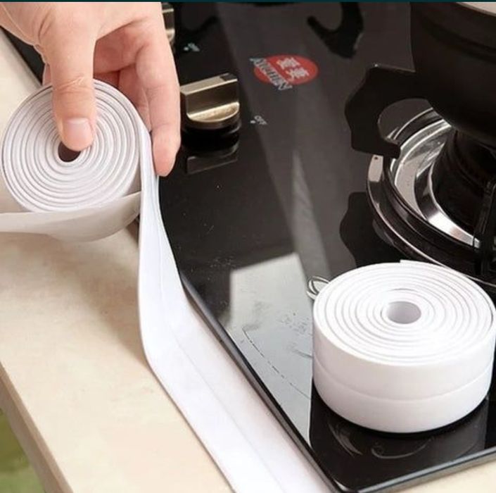 Banda etanșare chiuveta WC Baie , Chiuveta Bucătărie 3.2m , Alba