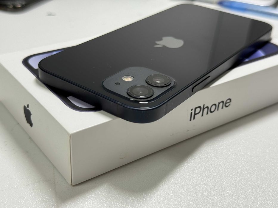 iPhone 12, Black, 128Gb, Liber de retea | Cod - G1031