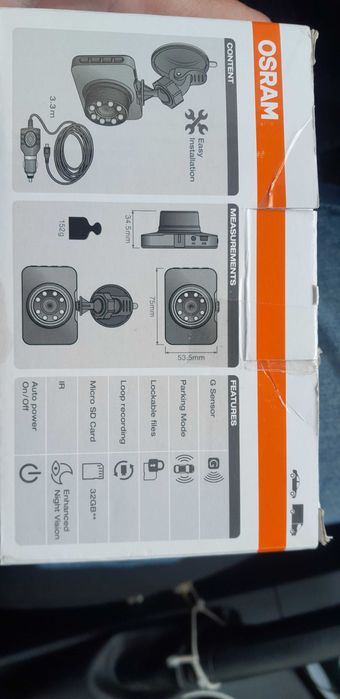 Camera auto osram roadsight 10p
