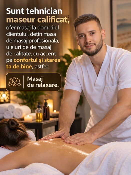 Masaj la domiciliu