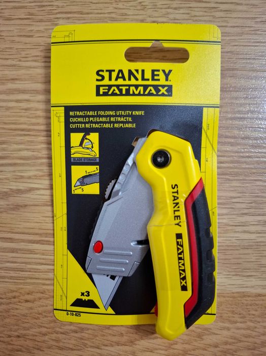 Cutter pliabil lama trapezoidala retractabila Stanley FatMax 0-47-681