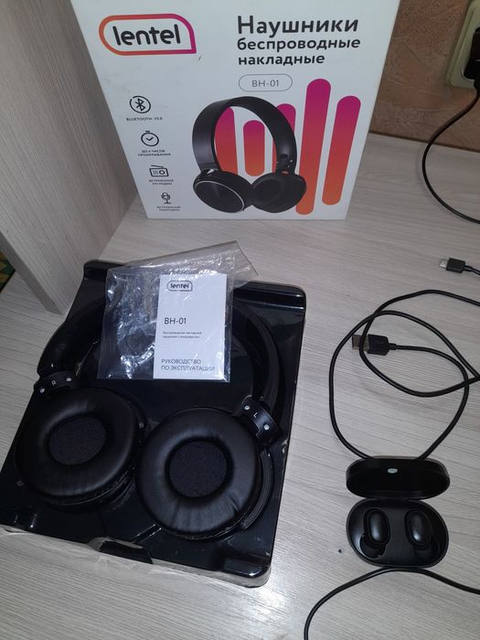 Наушники блютуз новые