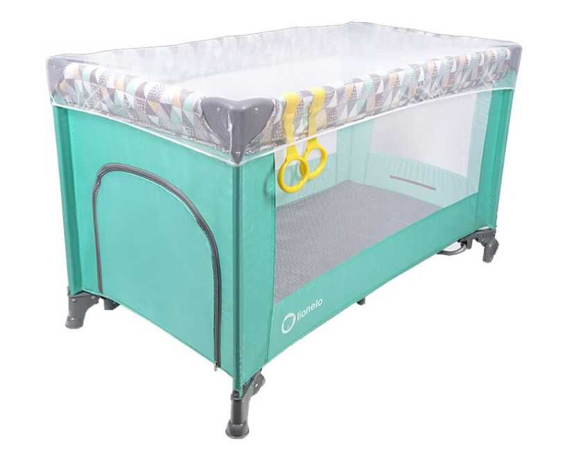 Vand patut pliant Lionelo Suzie + satea pliabila Air Confort Bamboo