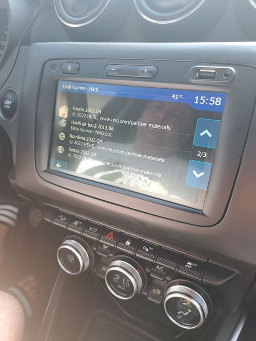 USB Harti navigatie GPS Dacia Renault activare ANDROID Auto CarPlay