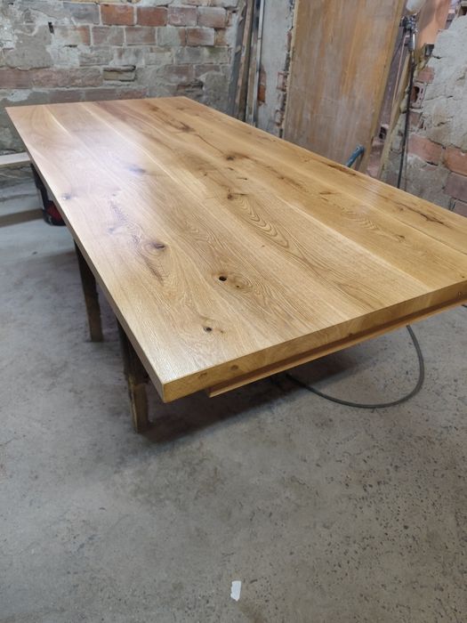 Плот за маса от дъб масив