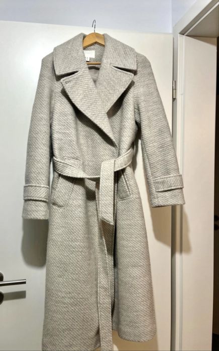 Palton cu lana colectie premium H&M