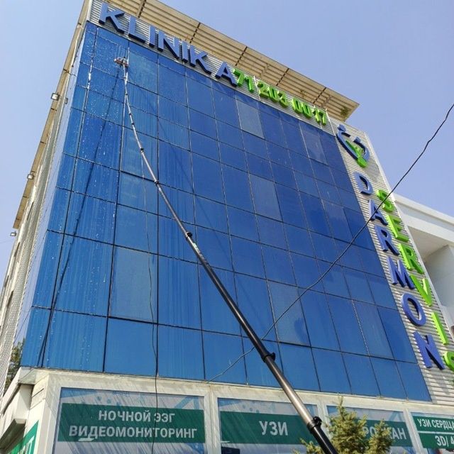 Fasad moyka фасад мойка fasad yuvish oyna tozalash bino yuvish