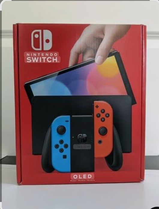 Nintendo Switch OLED (Отлично състояние) + Аксесоари