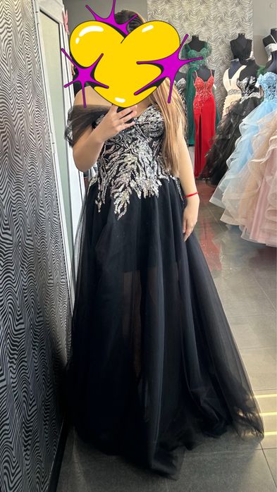 Бална рокля черна