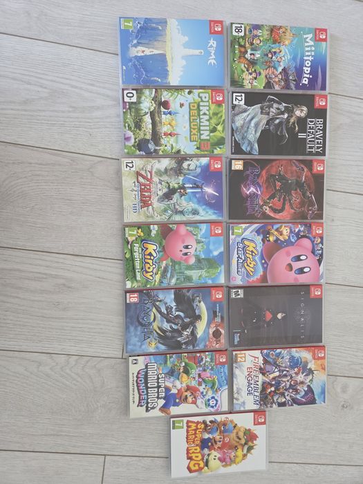 Игры на Nintendo switch