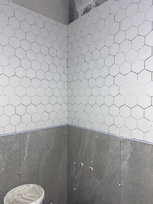 Кафель, штукатурка, шпакловка