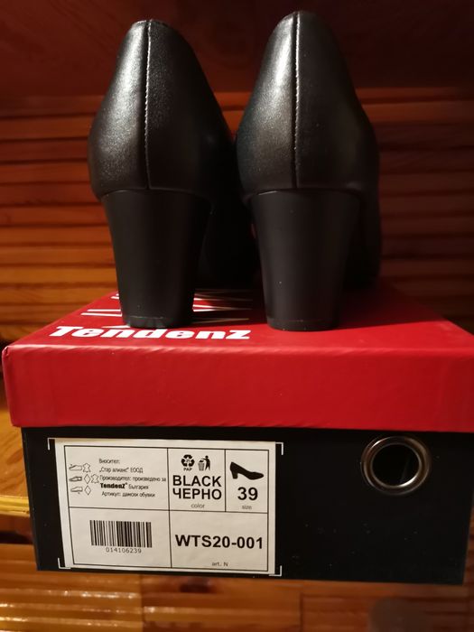 Дамски обувки естествена кожа-нови