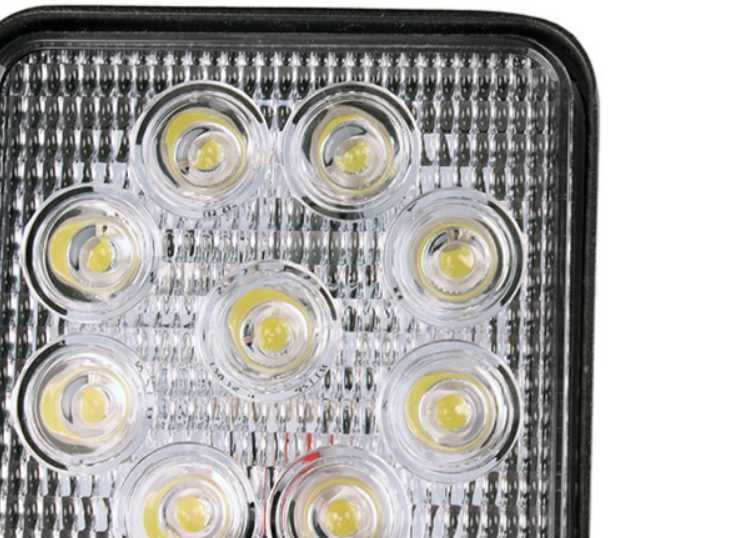 ЛЕД прожектор 27W 12/24V LED дневни халогени светлини фар раб. лампа