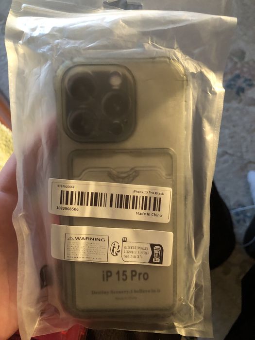 Чехол на iphone 15pro-Black  и  чехол на iphone 13 pro