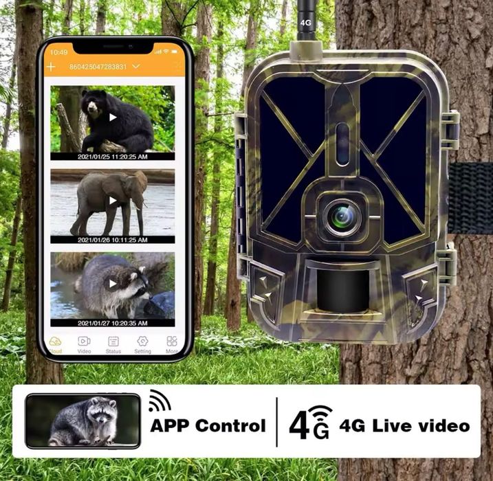 Ловна камера HC940 PRO 4G снимка+видео /слот за SIM карта/