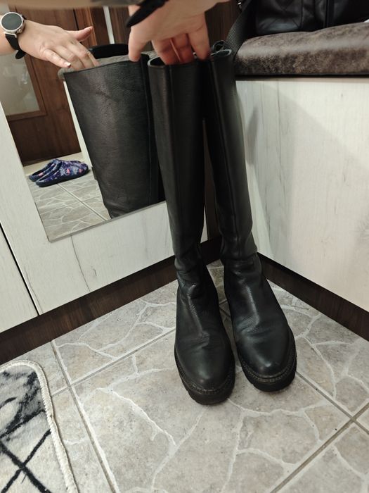 Дамски кожени ботуши TANGO 38н