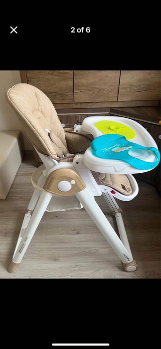 Lorelli столче за хранене. Подарък  лигавник и подложка за хранене