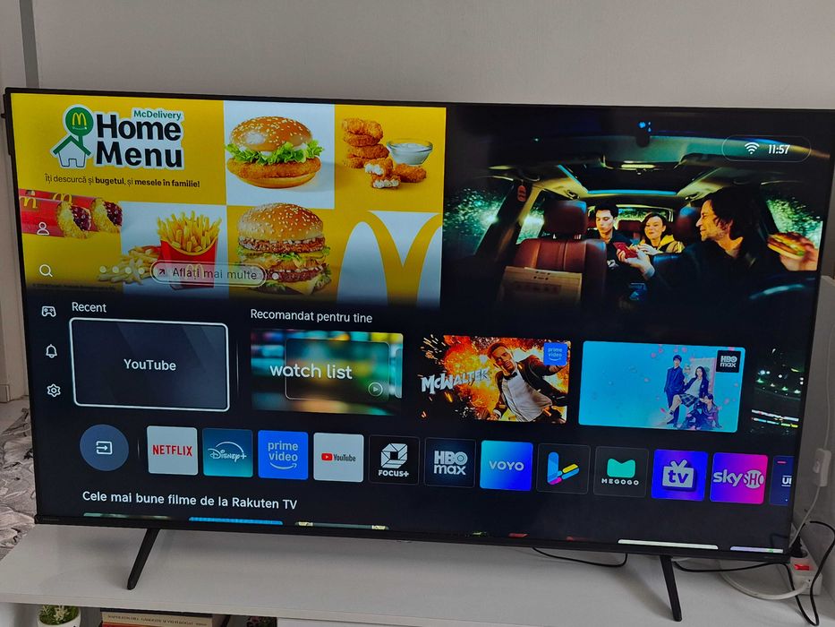 Televizor LED Smart HISENSE 58, Ultra HD 4k, 146cm