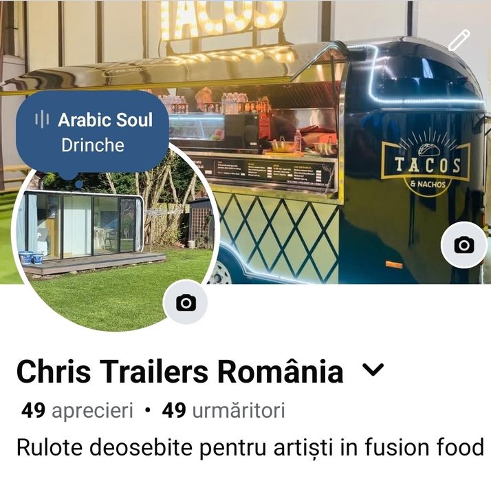 Trailer customizat pentru evenimente