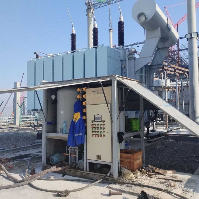 Дегазация и очистка трансформаторного масло.