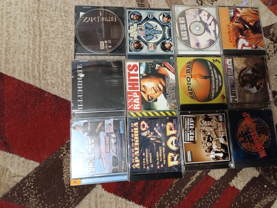Сд диски с музыкой рэп. Астана