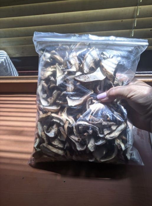 Сушеные грибы шампиньоны