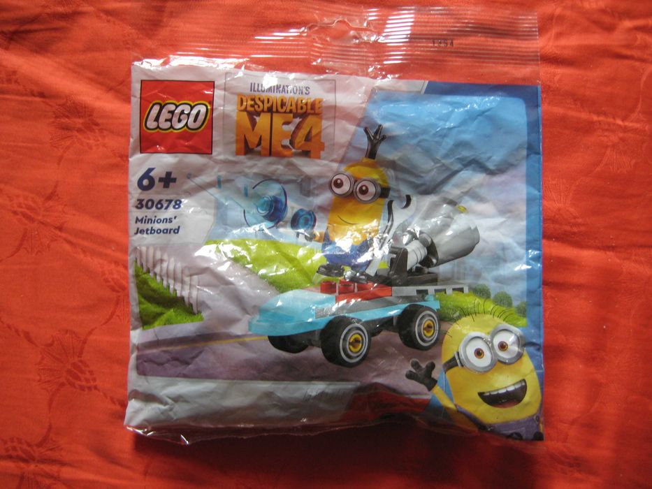 Lego Аз, проклетникът 30678 - Реактивният самолет на миньоните - Нов, запечатан