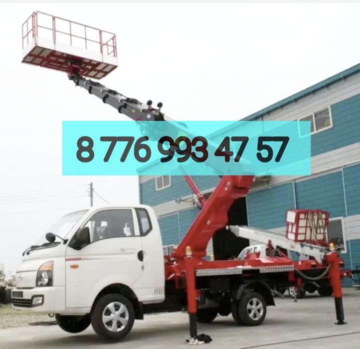 Услуги автовышки. Большая люлька. Агп