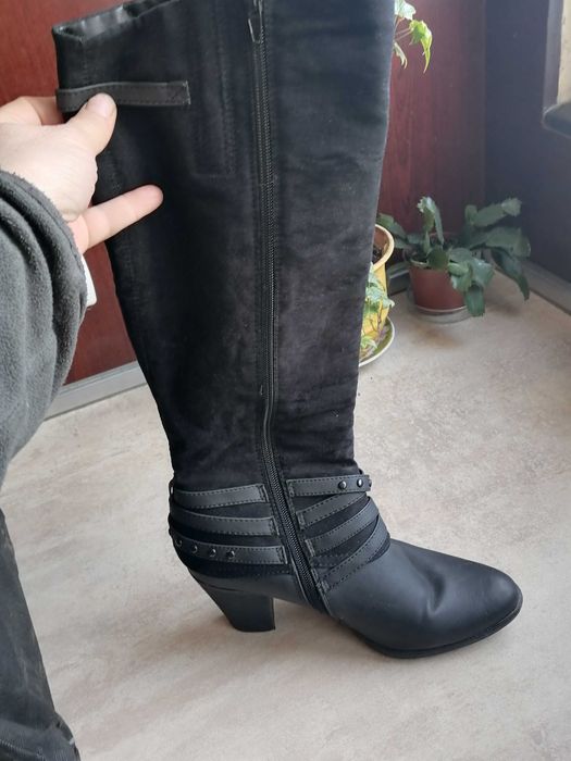 Червени Ботуши 38 и Нови бг Винени нови боти 40 номер