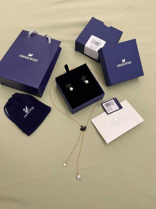 Set Swarovski Black Swan