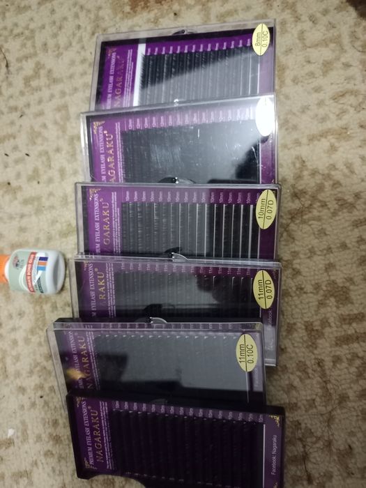 Материалы для наращивания ресниц