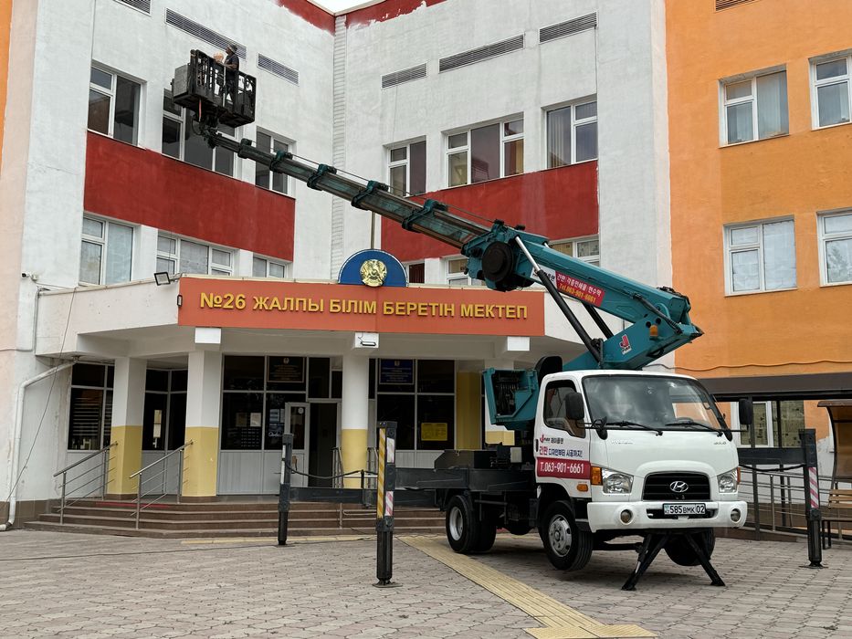 Услуги автовышки с НДС 25м балкон,вышка, агп