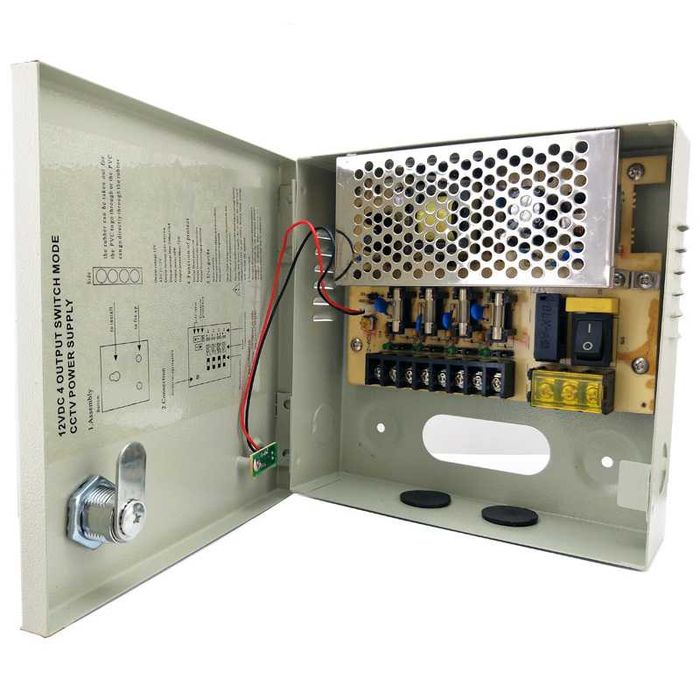 Alimentarea cu energie electrică pentru sisteme CCTV CP1209-5A-4
