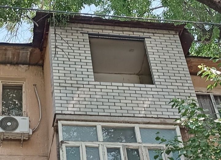 Balkonga g'isht teramiz.Kladka Керпичная кладка балканов